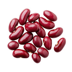 kidney beans isolated on white