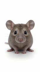 adorable baby mouse with big ears – ai-generated small animal portrait