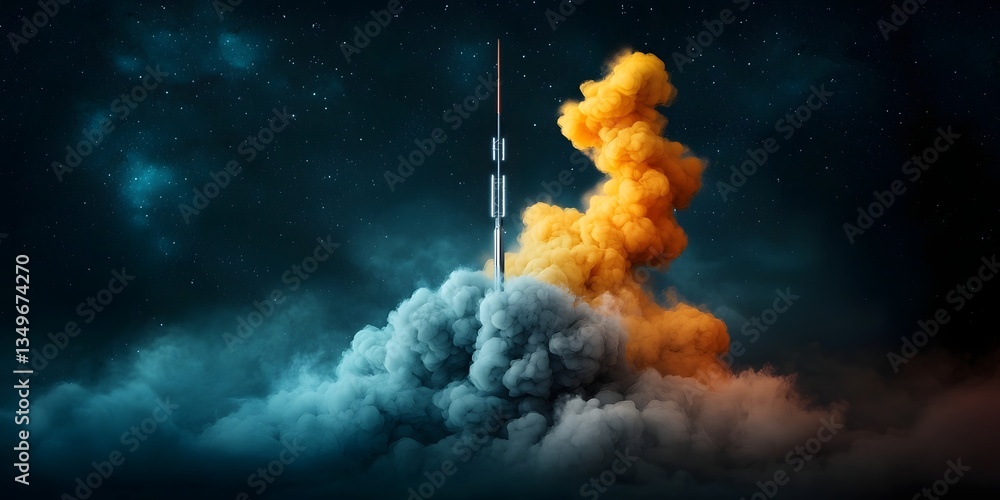 Poster massive monolithic futuristic antenna array transmitting and receiving vast cosmic data streams agai