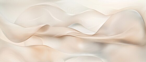 Obraz premium Elegant Abstract Background Featuring Wavy Lines and Minimalistic Design for Sophisticated Digital Presentations