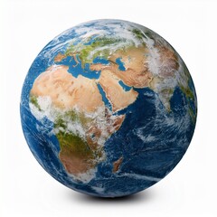 globe isolated on white background