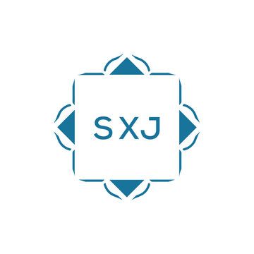 SXJ LOGO DESIGN VECTOR TEMPLATE	