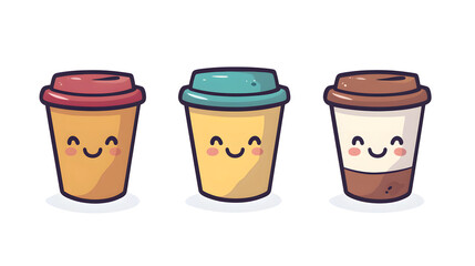 Vector Coffee Icon for Food Finding Apps and Websites - Creative Illustration