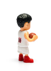 Basketball player toy doll