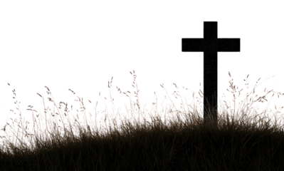 PNG Cross cross silhouette background.