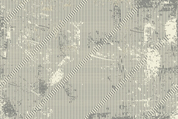 Abstract geometric seamless pattern with an effect of attrition in retro color. Vector shabby geometric carpet. Vintage background for ceramic tile, wallpaper, linoleum, textile, rug, web page

