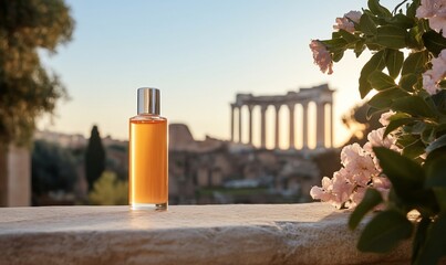 Amber Perfume Bottle in Ancient Rome