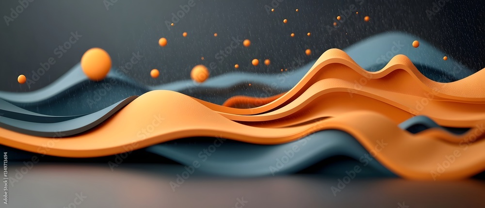 Poster detailed rainfall pattern map showcasing a captivating dynamic fluid terrain visualization