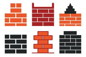 red brick wall with bricks