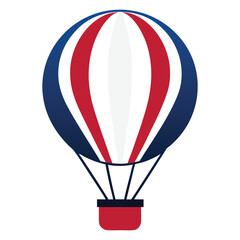 Naklejka premium hot air balloon vector illustration