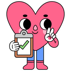 heart character check