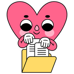 heart character files