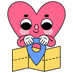 heart character location map