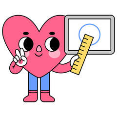 heart character presentation
