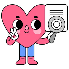 heart character search