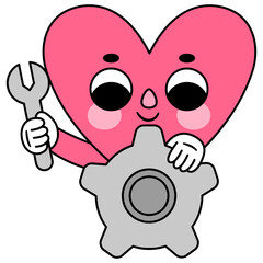 heart character settings