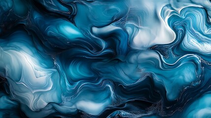 Obraz premium Abstract Fluid Acrylic Painting
