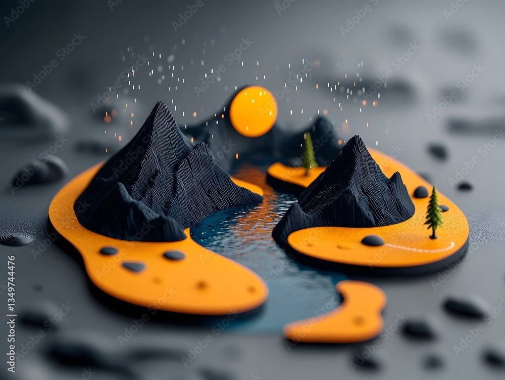 Aufkleber this image showcases a captivating and innovative visualization of fluid rainfall data