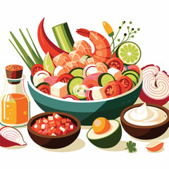 ceviche, food, seafood, gourmet, lime, fresh, meal, fish, appetizer, delicious, cuisine, citrus, peru, peruvian, restaurant, raw, cebiche, marinated, cilantro, onion, seviche, lunch, background, salad