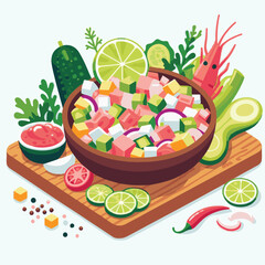 ceviche, food, seafood, gourmet, lime, fresh, meal, fish, appetizer, delicious, cuisine, citrus, peru, peruvian, restaurant, raw, cebiche, marinated, cilantro, onion, seviche, lunch, background, salad