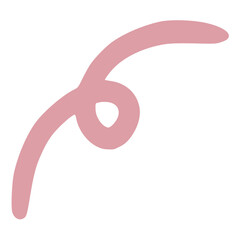 Abstract Handraw Element Design