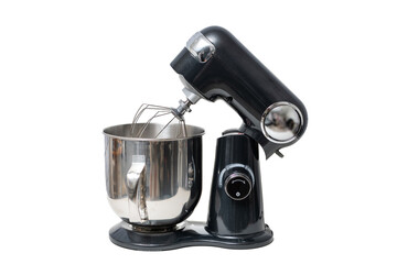Electric Planetary Mixer on white background.