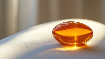 Smooth surface with capsule vitamin d