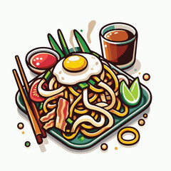 cuisine, delicious, asian, dish, food, traditional, meal, plate, malaysia, chinese, lunch, singapore, penang, dinner, tasty, char, noodles, asia, stir, shrimp, teow, sauce, gourmet, egg, hawker, kway,