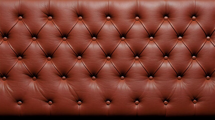 Reddish Brown Tufted Leather Texture