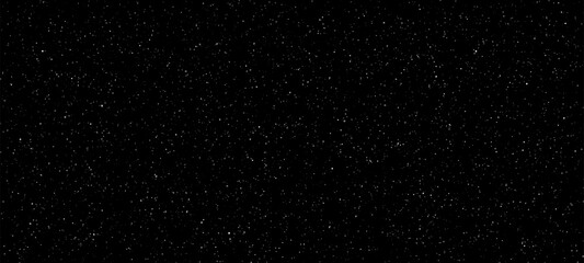 Space stars background. Night sky constellations galaxy. Universe starry pattern with glowing stars. Vector illustration.