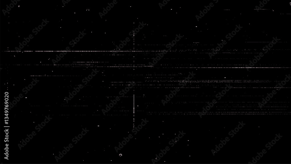 Leinwandbilder digital noise. abstract distortion static texture. vector. minimalistic digital glitch art. pixel gr