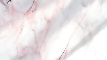 Elegant White Marble With Subtle Pink Accents.