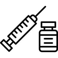 Vaccination Icon Vector Element