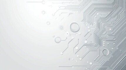 Obraz premium Abstract circuit board graphic background, digital technology, futuristic design, stock photo