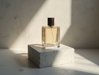 A photo of a perfume in a bottle