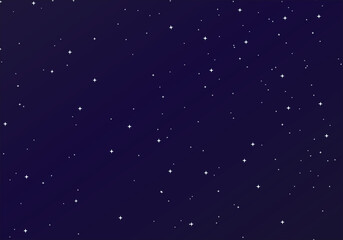 Space background with Stars .Cosmic universe star night