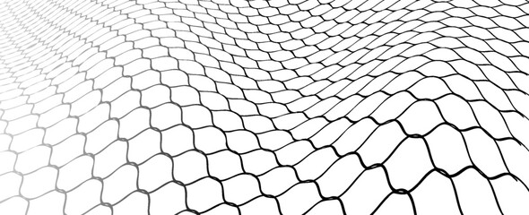 Mesh texture for fishing nets. Seamless pattern for sportswear or soccer goal, volleyball net, basketball hoop, hockey, athletics. Abstract net background for sports