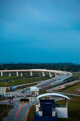 Fototapeta premium traffic on the highway