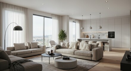 Fototapeta premium modern living room