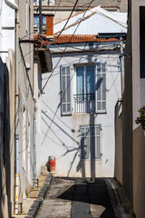 Marseille, France A narrow and hilly cul de sac street
