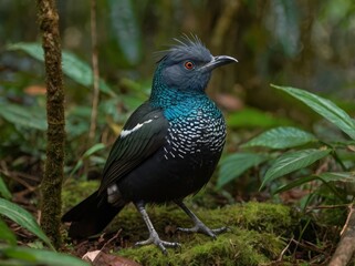 Banded Ground-Cuckoo (Neomorphus radiolosus) &ndash; A secretive bird of Ecuador and Colombia&rsquo;s rainforests.