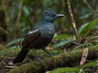 Banded Ground-Cuckoo (Neomorphus radiolosus) – A secretive bird of Ecuador and Colombia’s rainforests.