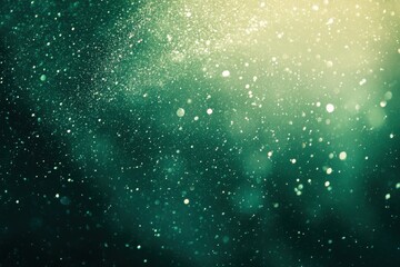 Green gradient background with grainy glowing light and dark effect for banners and copy space design