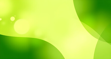 Fototapeta premium Modern green vector abstract background