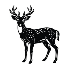 deer vector illustration