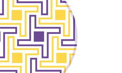 Seamless abstract geometric pattern. Vertical Vector Illustration. Reflectarray antenna background. Template copy space and negative space. 