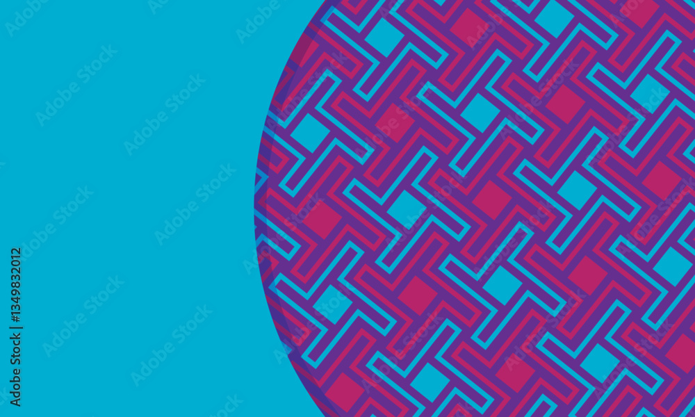 Poster seamless abstract geometric pattern. vertical vector illustration. reflectarray antenna background. 