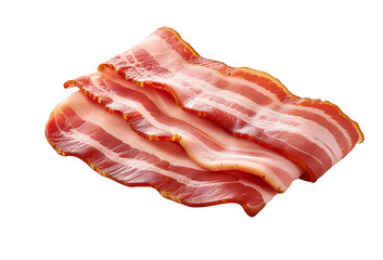 Crispy Bacon Slices: Sizzling strips of perfectly cooked bacon, showcasing its rich, savory flavor and tempting textures in a close-up shot.