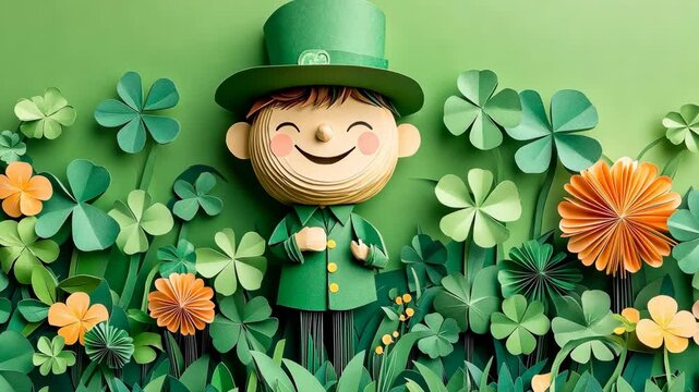 st patricks day leprechaun