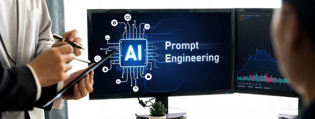 Generative AI virtual assistant tools for prompt engineer and user for ease of engage artificial...